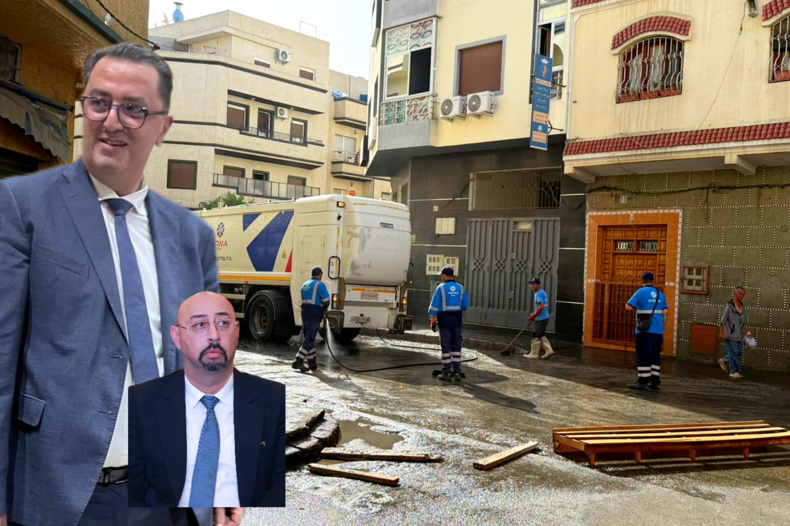 جريمة بيئية بطنجة..شركة ARMA تفرغ سوائل الأزبال أمام المحلات الغذائية بالدريسية “فيديو”